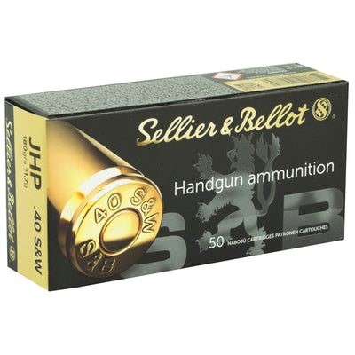 Sellier & Bellot S&b 40sw 180gr Jhp 50/1000 Ammo