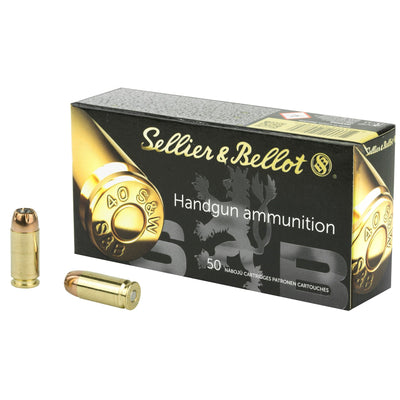 Sellier & Bellot S&b 40sw 180gr Jhp 50/1000 Ammo