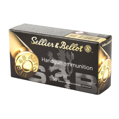 Sellier & Bellot S&b 45acp 230gr Jhp 50/1000 Ammo