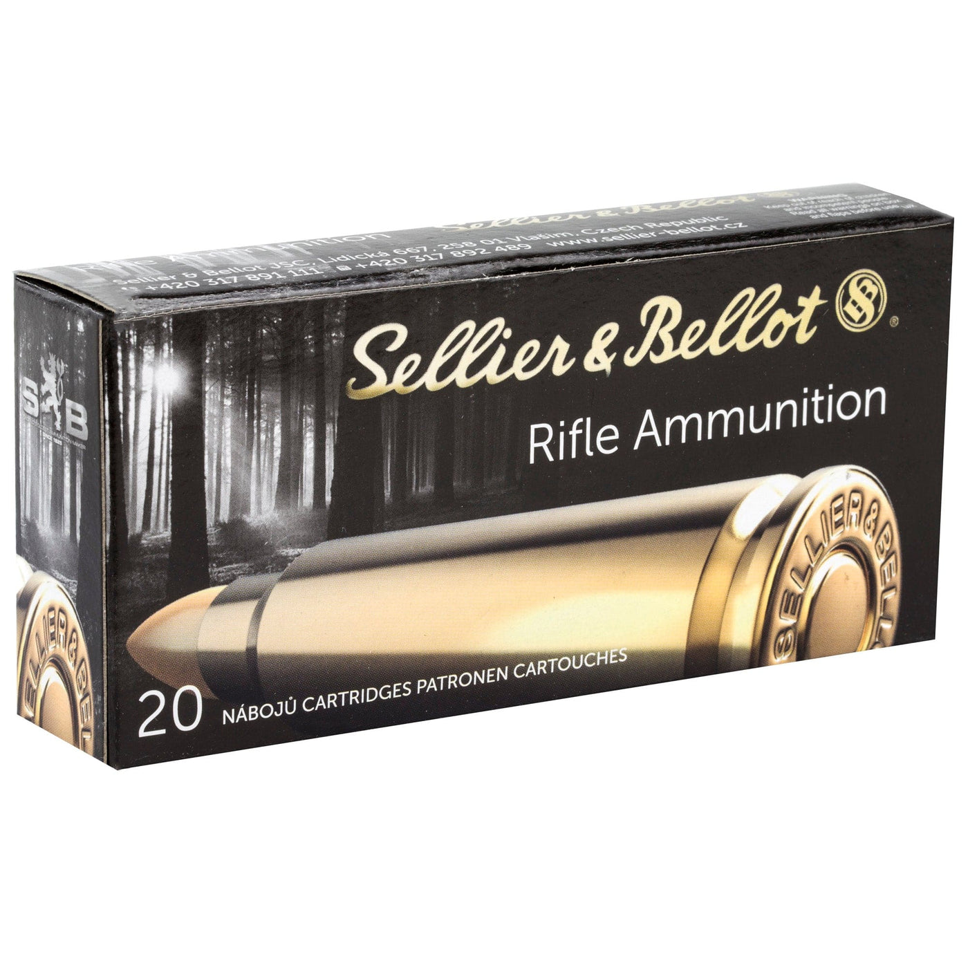 Sellier & Bellot S&b 7.62x39 123gr Fmj - 20rd 30bx/cs Ammo