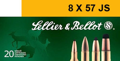 Sellier & Bellot S&b 8x57mm Js 196gr Spce - 20rd 20bx/cs Ammo