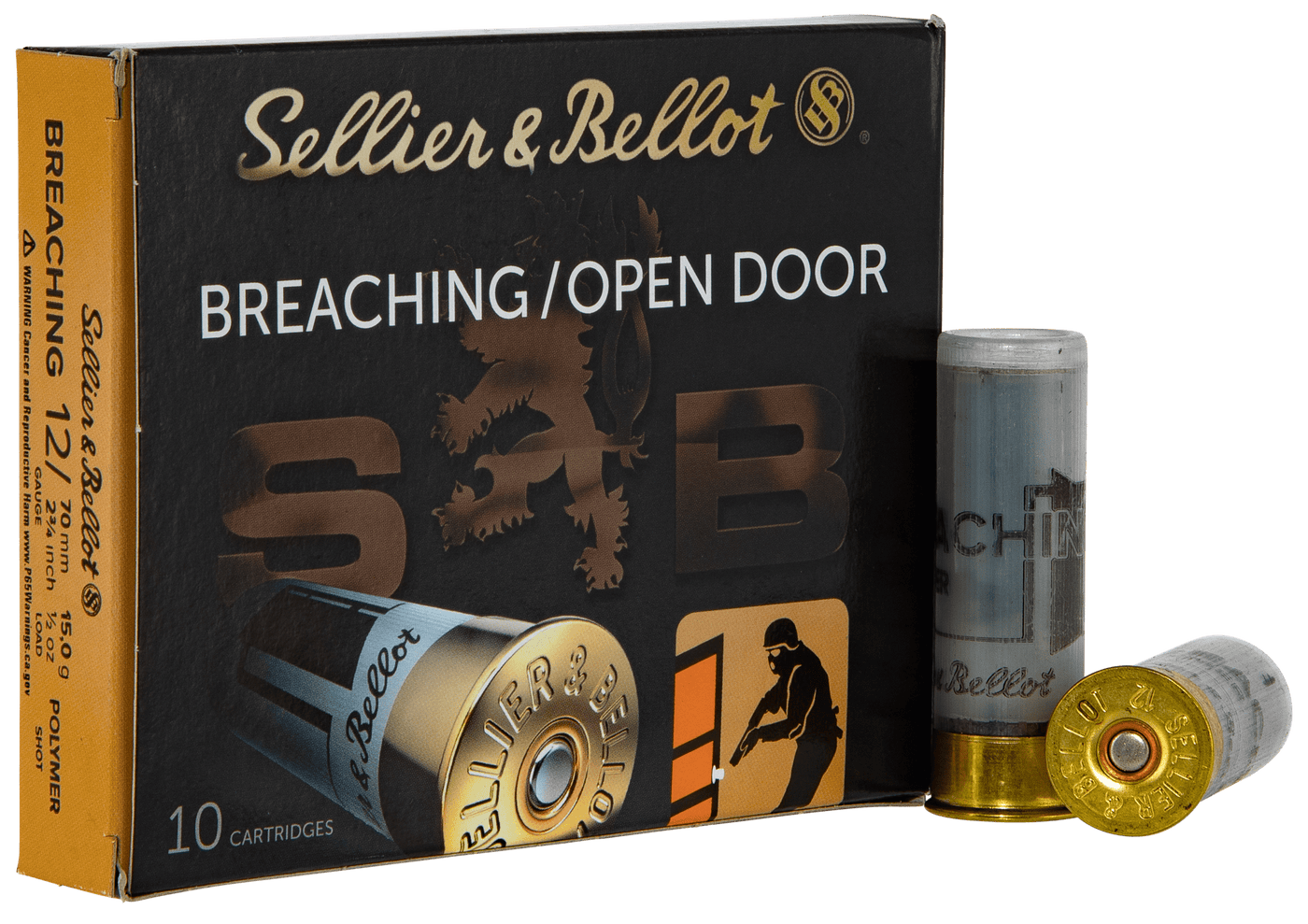 Sellier & Bellot Sellier & Bellot Breaching, S&b Sb12br         12ga Breachng 1/2oz       10/25 Ammo