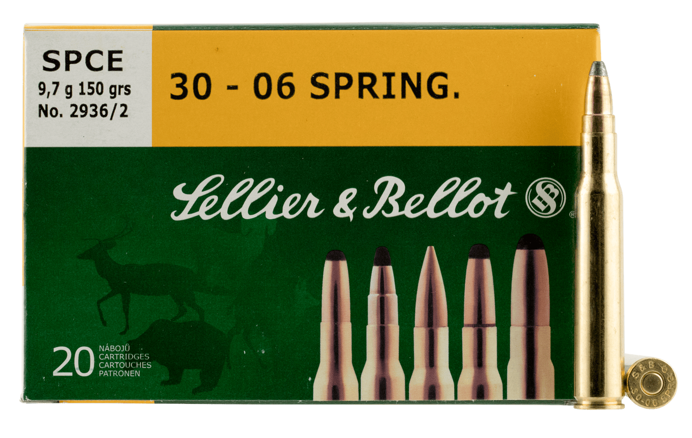 Sellier & Bellot Sellier & Bellot Rifle, S&b Sb3006c        3006    150 Spce          20/20 Ammo