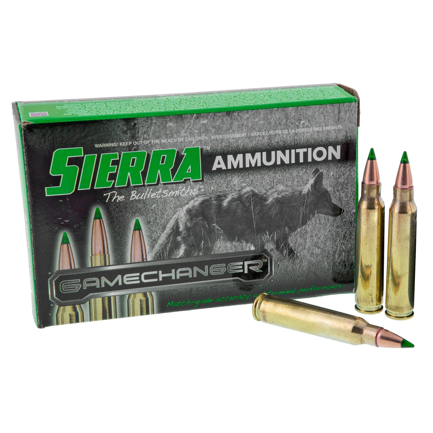 Sierra Sierra Gamechanger Rifle Ammo 223 Rem. 64 Gr. Tgk 64 grain / 223 remington Ammo