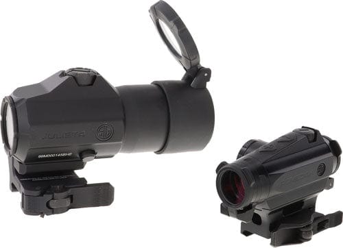 Sig Sauer Electro-Optics Sig Optics Romeo4/juliet4x - Magnifier Combo 2moa Black Optics