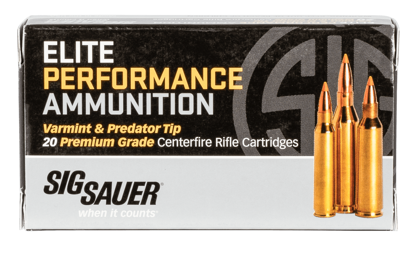 Sig Sauer Sig 223 Remington 40gr - 20rd 10bx/cs Varmint/predator Ammo