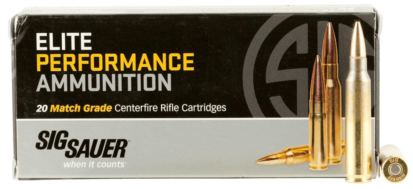 Sig Sauer Sig 223rem 77gr Open Tip Match - 20rd 10bx/cs Ammo