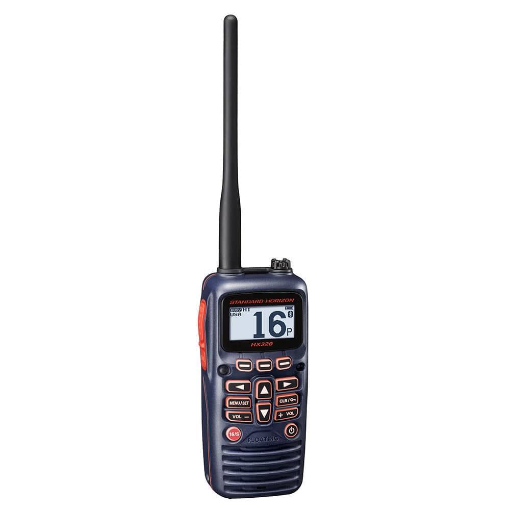 Standard Horizon Standard Horizon HX320 Handheld VHF 6W, Bluetooth, USB Charge Communication