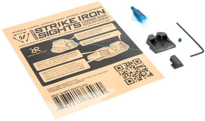 Strike Strike Iron Sights, Si Mp9-sights-stn     M&p Frt&rear Sights Firearm Accessories