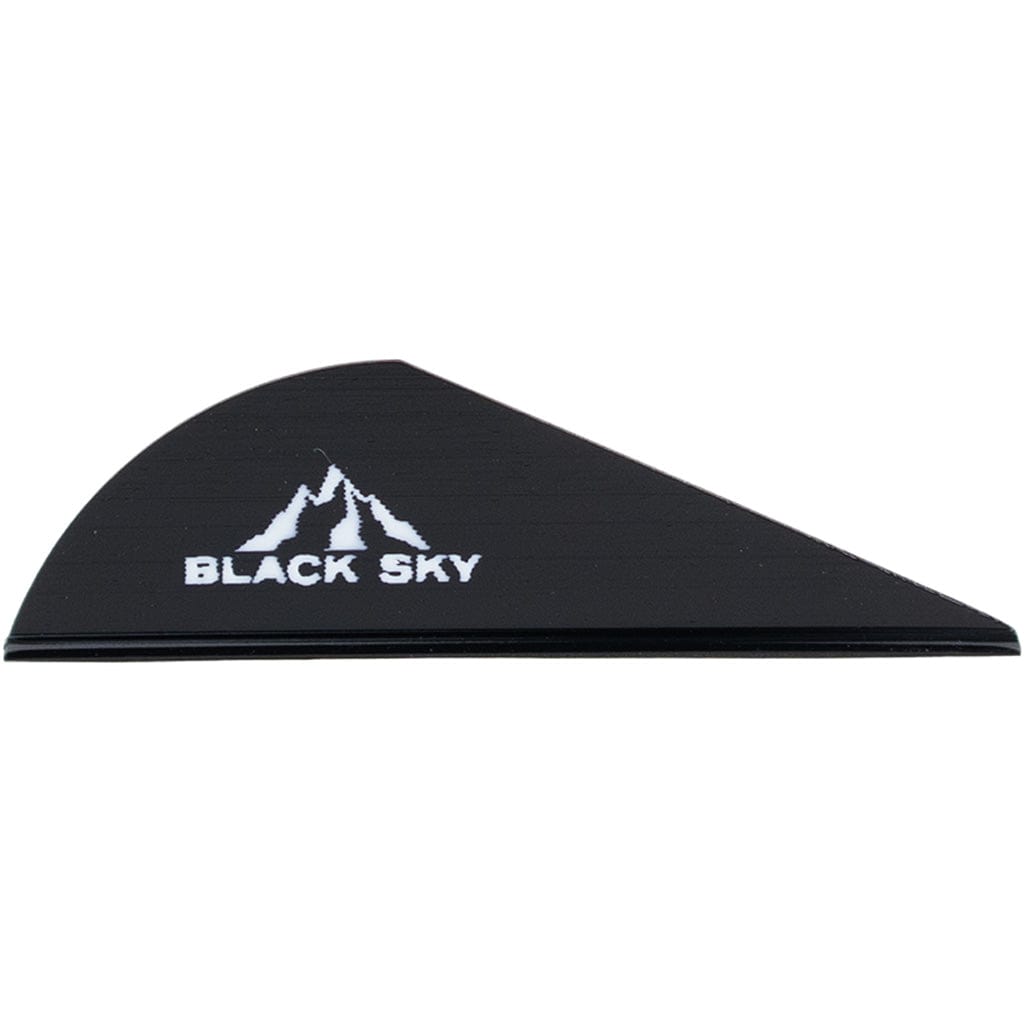 Texas Fowlers Bohning Black Sky Vane 2 In. Black 100 Pk. Fletching Tools and Materials