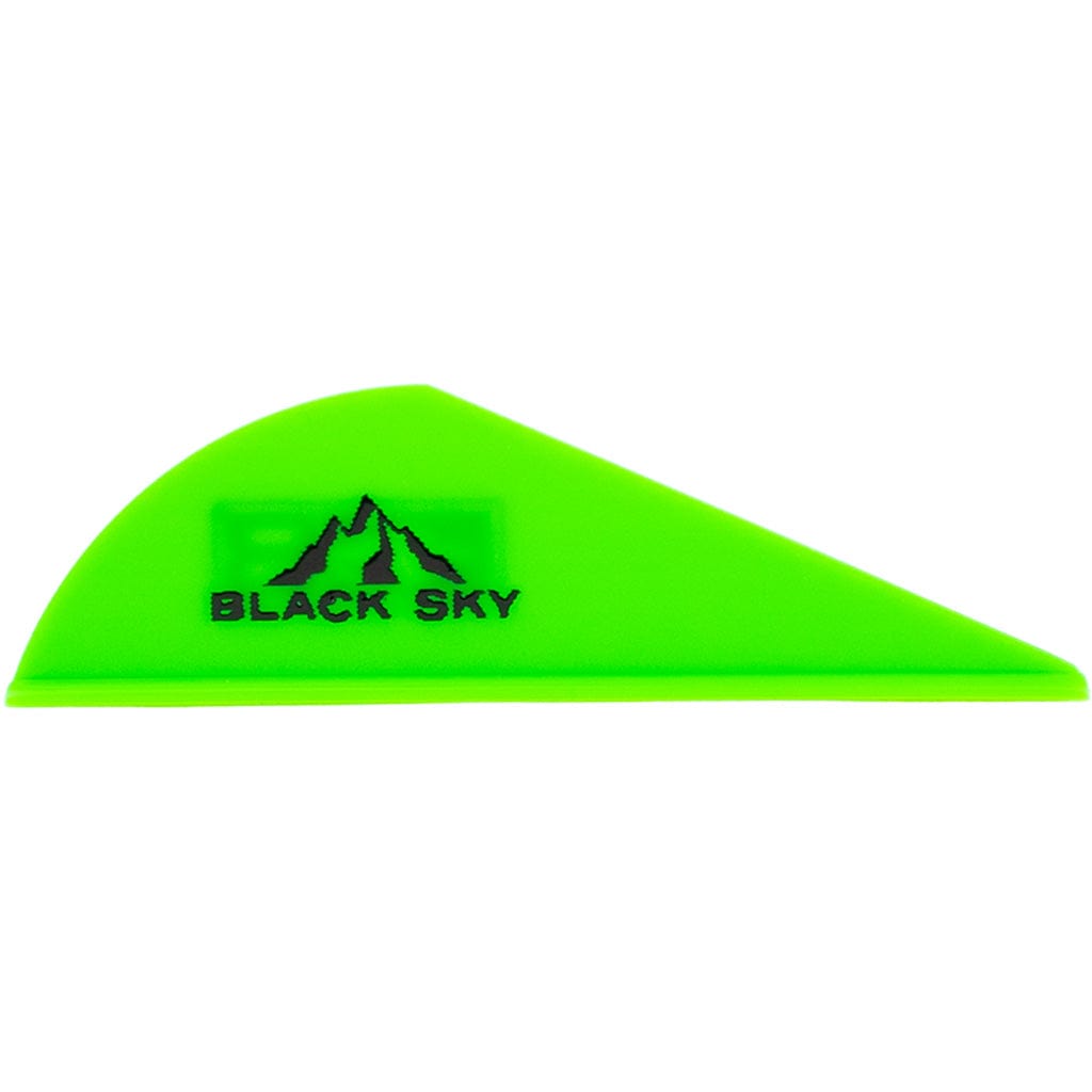 Texas Fowlers Bohning Black Sky Vane 2 In. Neon Green 36 Pk. Fletching Tools and Materials