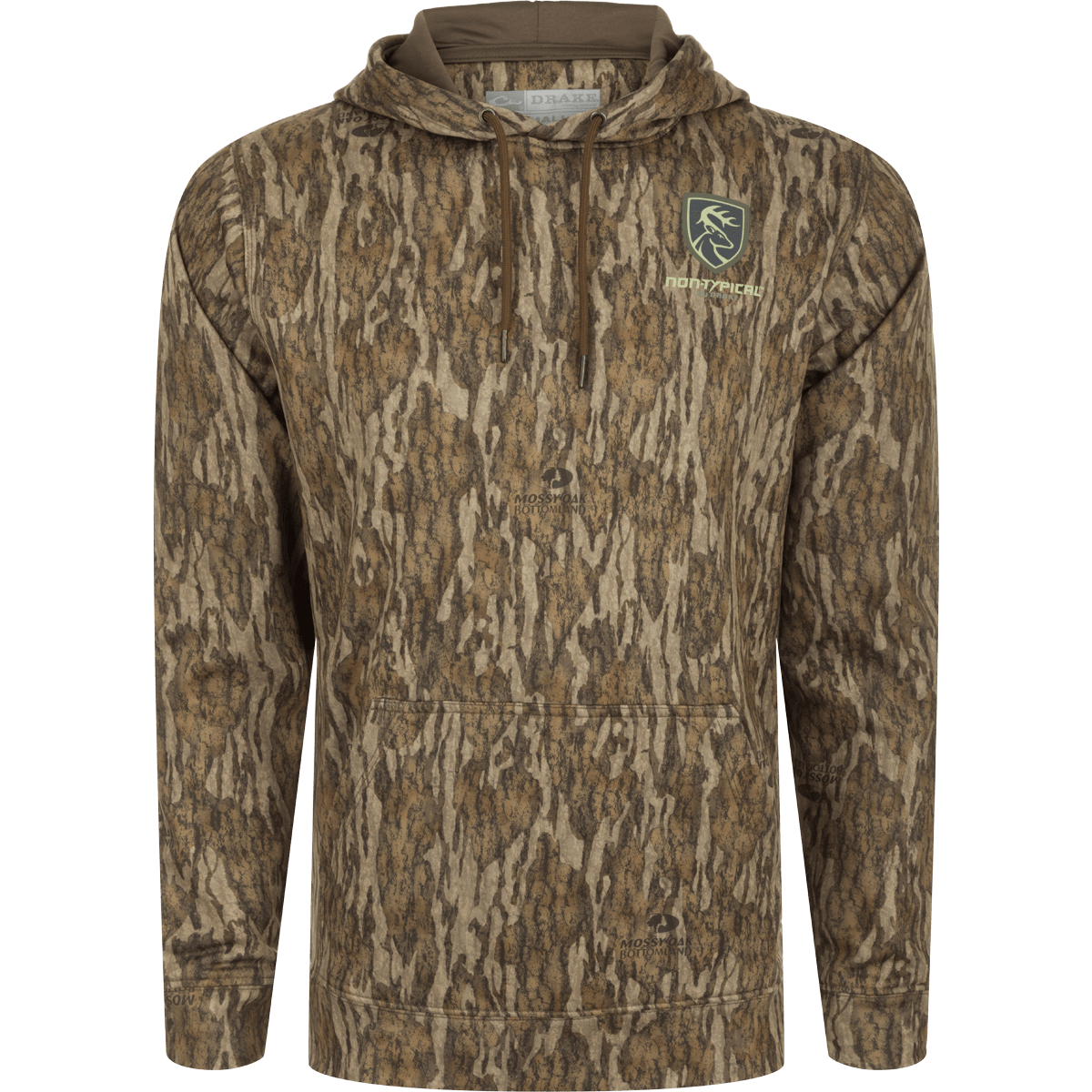 Texas Fowlers Drake Womens Performance Hoodie Mossy Oak Bottomland / Small