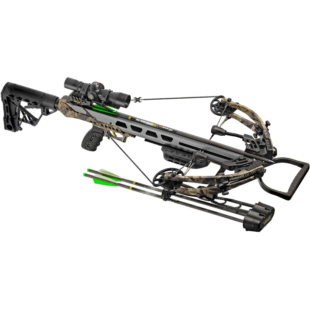 Texas Fowlers Sykd Vindicate Xvc Crossbow Package With 2 Packs Of Sykd Endurance Broadheads Crossbows