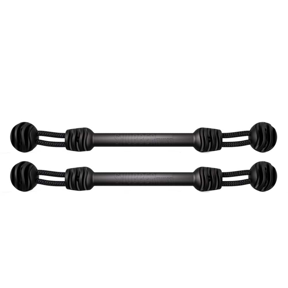 The Snubber Snubber - Tar Black Snubber Twist - Pair Anchoring & Docking