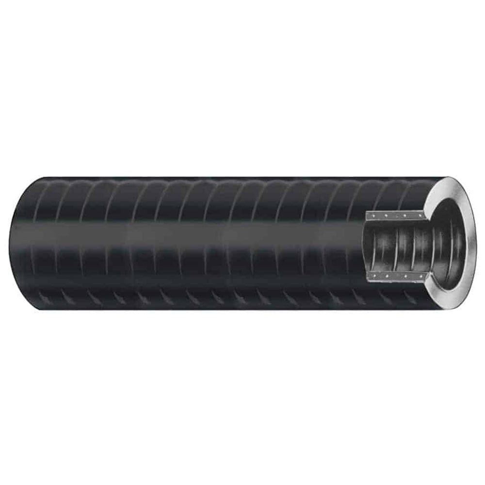 Trident Marine Trident Marine 3/4" x 50' Box VAC XHD Bilge & Live Well Hose - Black, FDA, PVC, Smooth, Hard Helix, Flexible Marine Plumbing & Ventilation