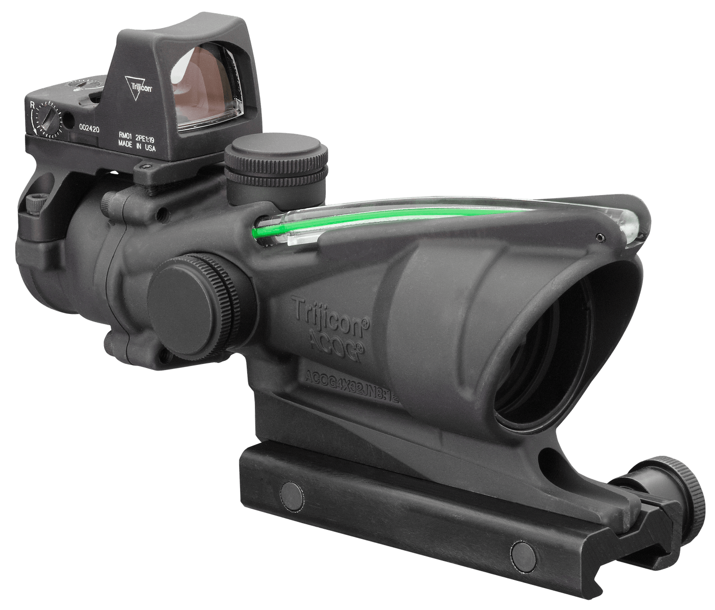 Trijicon Trijicon Acog 4x32 223 Grn Xhr W/rmr Optics