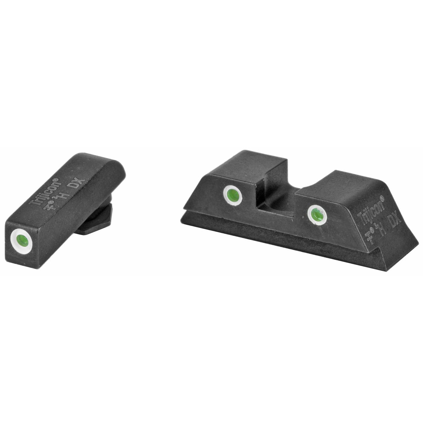 Trijicon Trijicon Night Sight Set 3 Dot - Green For Glock 17 Firearm Accessories