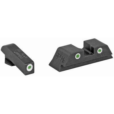 Trijicon Trijicon Night Sight Set 3 Dot - Green For Glock 17 Firearm Accessories