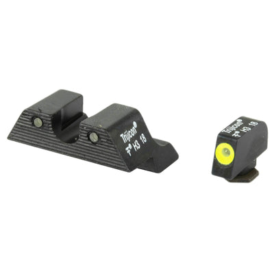 Trijicon Trijicon Night Sight Set Hd Xr - Yellow Outline For Glock 17 Firearm Accessories