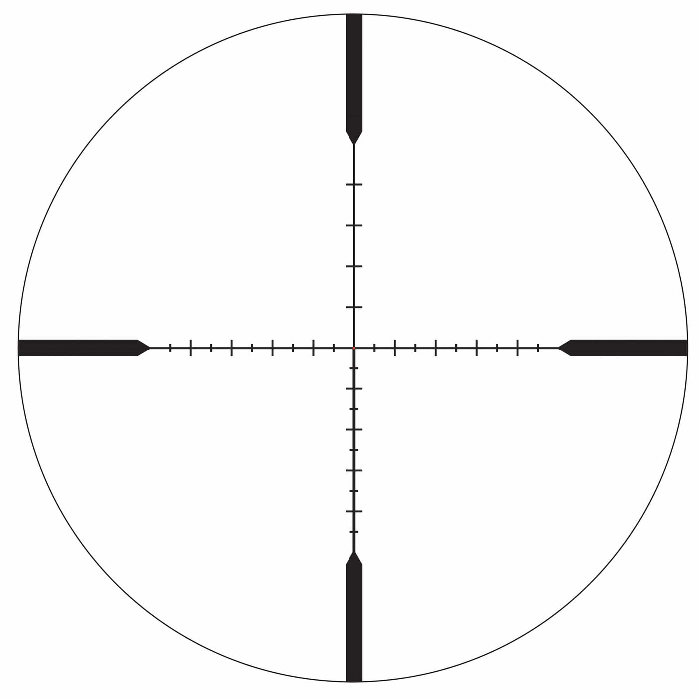 Trijicon Trijicon Tenmile 4-24x50 30mm - Sfp Red Mrad Ranging Matte Blk Red Optics