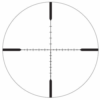 Trijicon Trijicon Tenmile 4-24x50 30mm - Sfp Red Mrad Ranging Matte Blk Red Optics