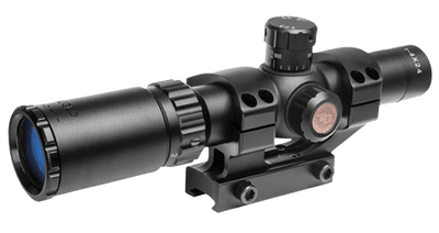 Truglo Truglo Tactical 1-4x24mm Scope - 30mm Tube Bdc Mil-dot Optics