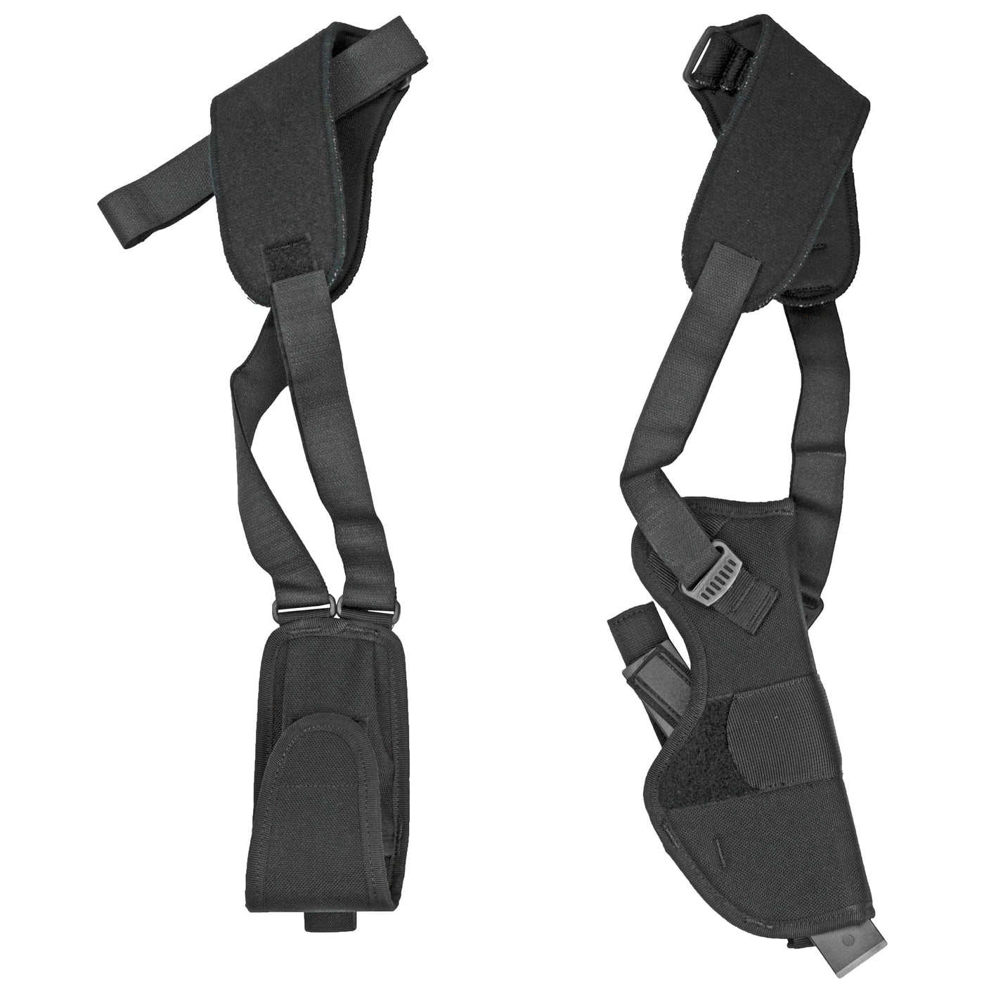 Uncle Mikes Michaels Pro-pak Vert-shoulder - Holster #1 Rh Nylon Black! Firearm Accessories