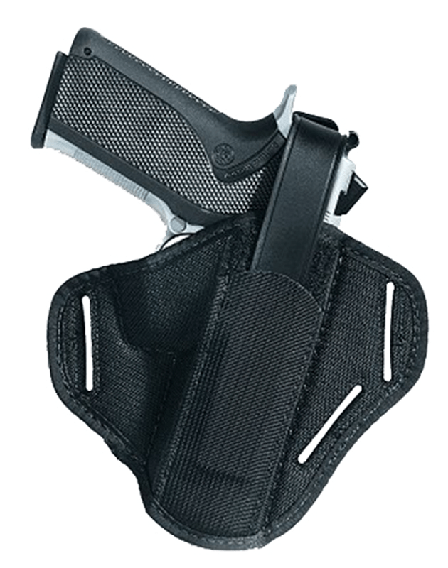 Uncle Mikes Uncle Mikes Super, Unc 86010  Belt Slide Holster    1 Blk Firearm Accessories