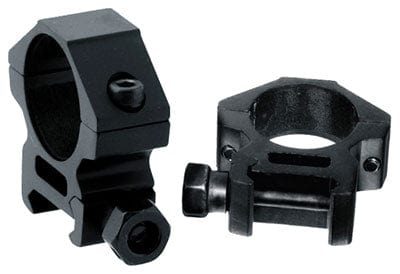 UTG Utg Rings 1" Low Profile - Matte Black Picatinny/weaver Scope Mounts And Rings