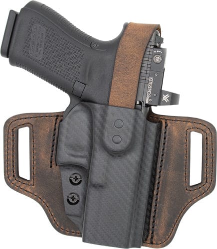 VersaCarry Versacarry Insurgent Thumb Brk - Owb Holster Ply/brn Ruger Max9 Holsters And Related Items