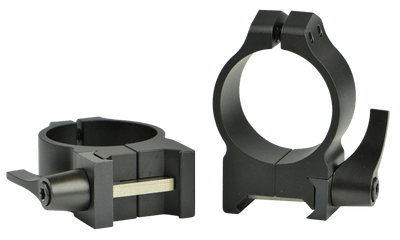 Warne Warne Maxima Vertical Quick Detach Scope Rings Matte Black 30mm Medium Optics Accessories