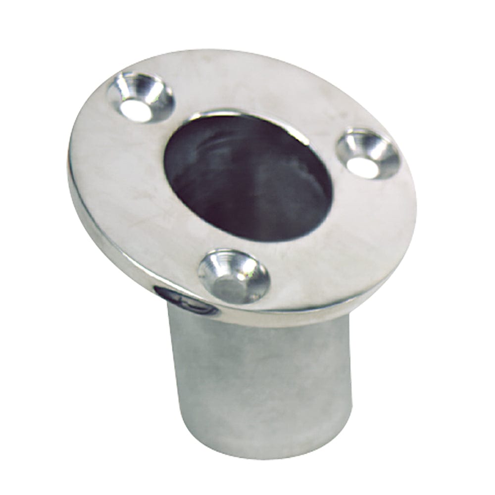 Whitecap Whitecap Flush Mount Flag Pole Socket - Stainless Steel - 1-1/4" ID Boat Outfitting