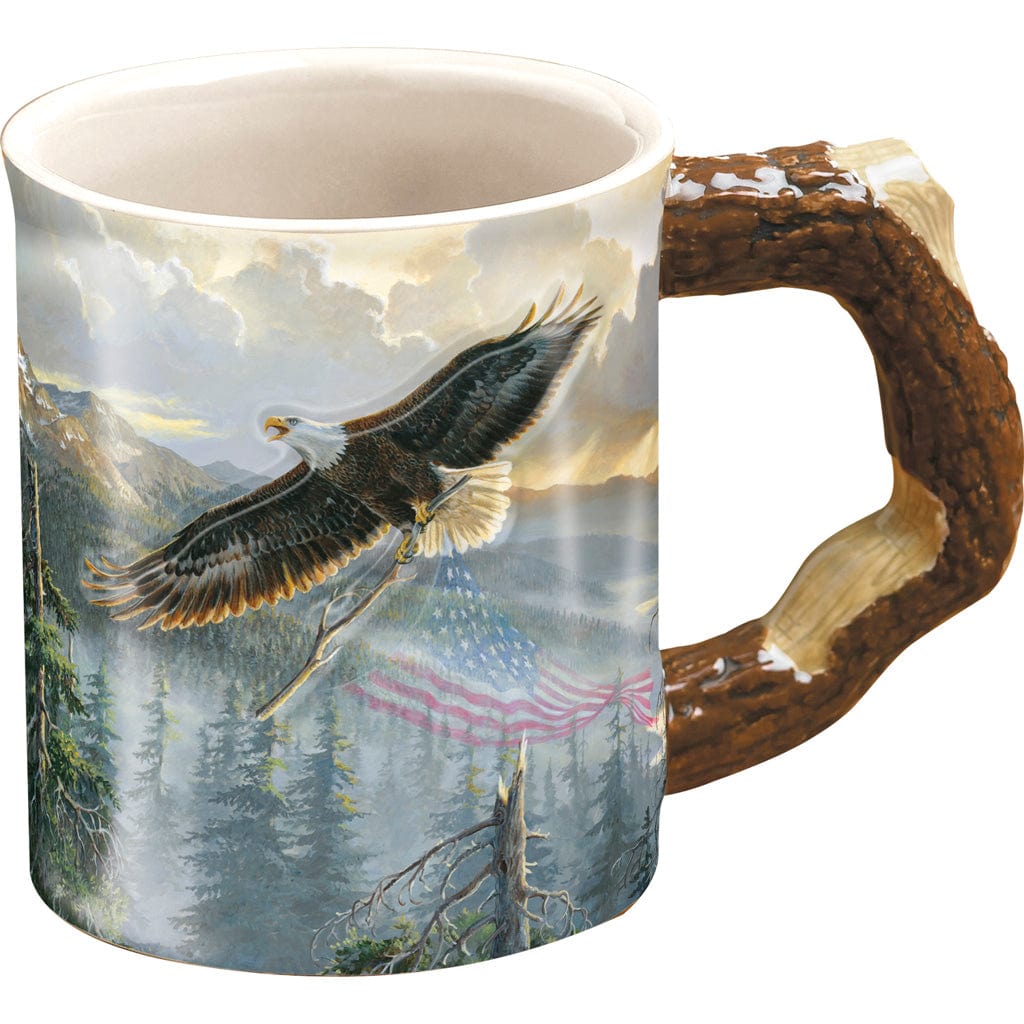 Wild Wings Wild Wings Sculpted Mug Rebuilding America Bald Eagle Gifts