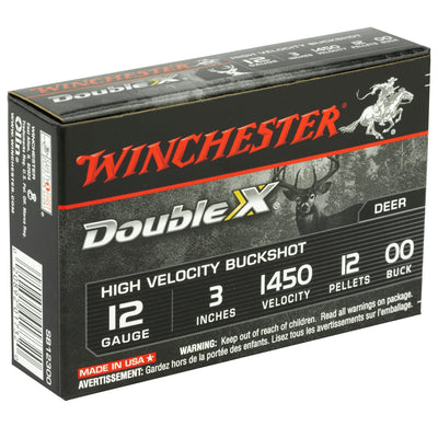 Winchester Ammo Win Dbl X Hv 12ga 3" 00bk 12p 5/250 Ammo