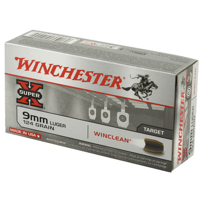 Winchester Ammo Win Sprx Winclean 9mm 124gr 50/500 Ammo