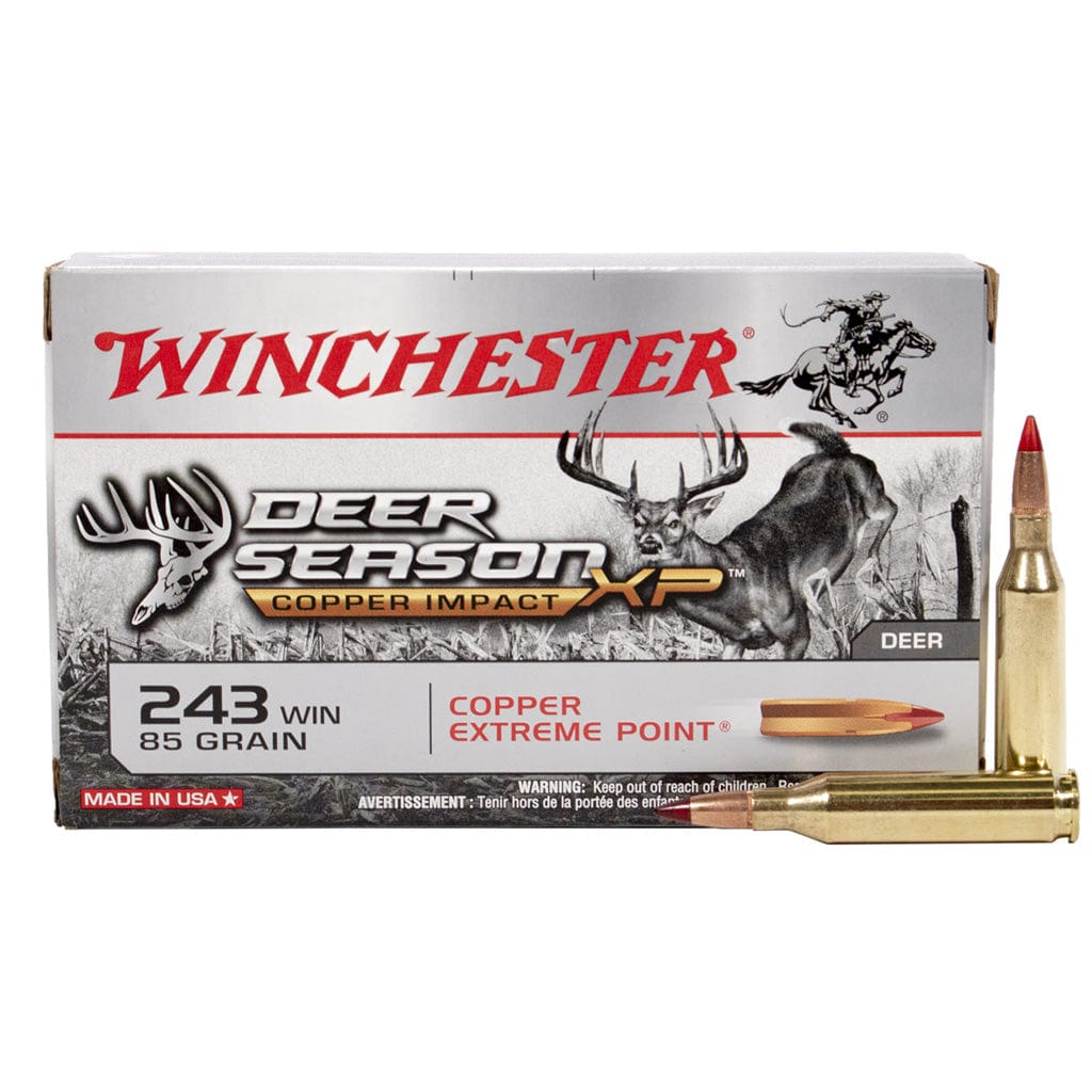 Winchester Ammo Winchester Copper Impact Rifle Ammo 243 Win. 85 Gr. Copper Impact Lf 20 Rd. Ammo