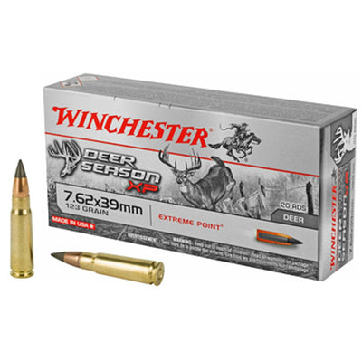 Winchester Ammo Winchester Deer Season Rifle Ammo 7.62x39mm 123 Gr. Deer Season Xp 20 Rd. Ammo