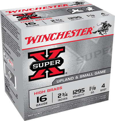 Winchester Ammo Winchester Super-x High Brass Heavy Game Load 28 Ga. 2.75 In. 1 Oz. 5 Shot 25 Rd. Ammo