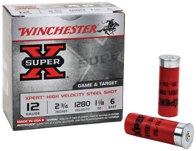 Winchester Ammo Winchester Super-x Xpert Hi-velocity Steel 20 Ga. 2.75 In. 3/4 Oz. 7 Shot 25 Rd. Ammo