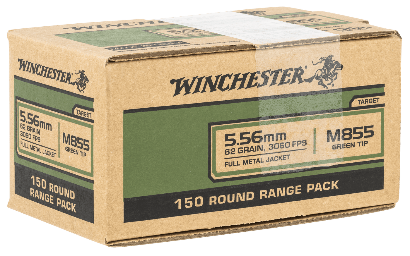 Winchester Ammo Winchester Usa M855 Rifle Ammo 5.56 62 Gr. Fmj 150 Rd. Ammo