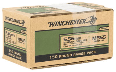 Winchester Ammo Winchester Usa M855 Rifle Ammo 5.56 62 Gr. Fmj 150 Rd. Ammo