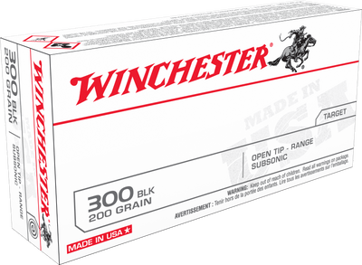 Winchester Ammo Winchester Usa Rifle Ammo 300 Aac Blackout 200 Gr. Open Tip Usa 20 Rd. Ammo