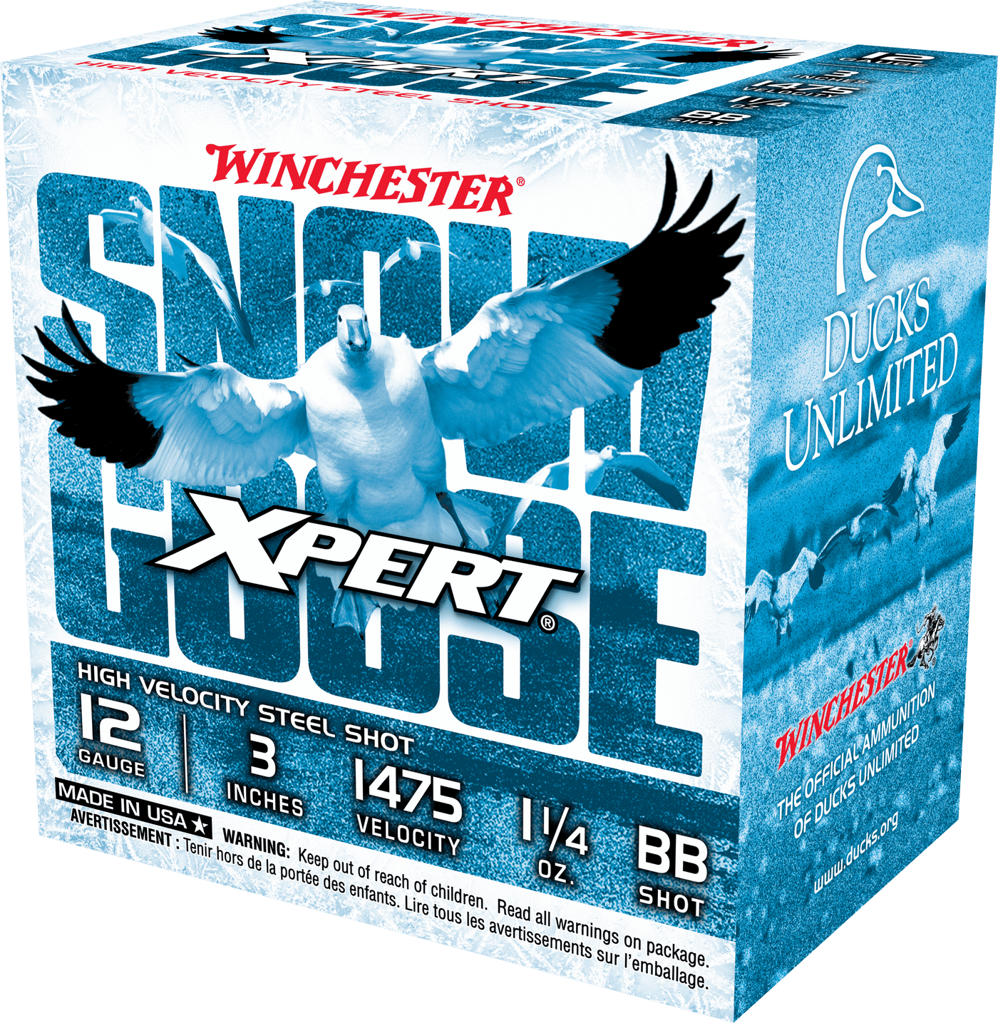 Winchester Ammo Winchester Xpert Snow Goose Hi-velocity Steel 12 Ga. 3 In. 1 1/4 Oz. Bb Shot 25 Rd. Ammo