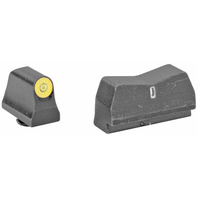 XS SIGHTS Xs Sights Dxt2 Big Dot Pistol Suppressor Sights Yellow Glock 17/19/22/23/24/26/27/31 Firearm Accessories