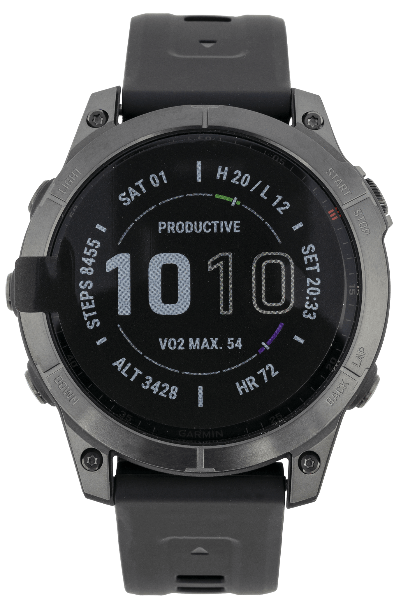 Garmin Garmin Fenix 7, Garmin 010-02540-20 Fenix 7 Spphre Gray Dlc Ti Blk Accessories