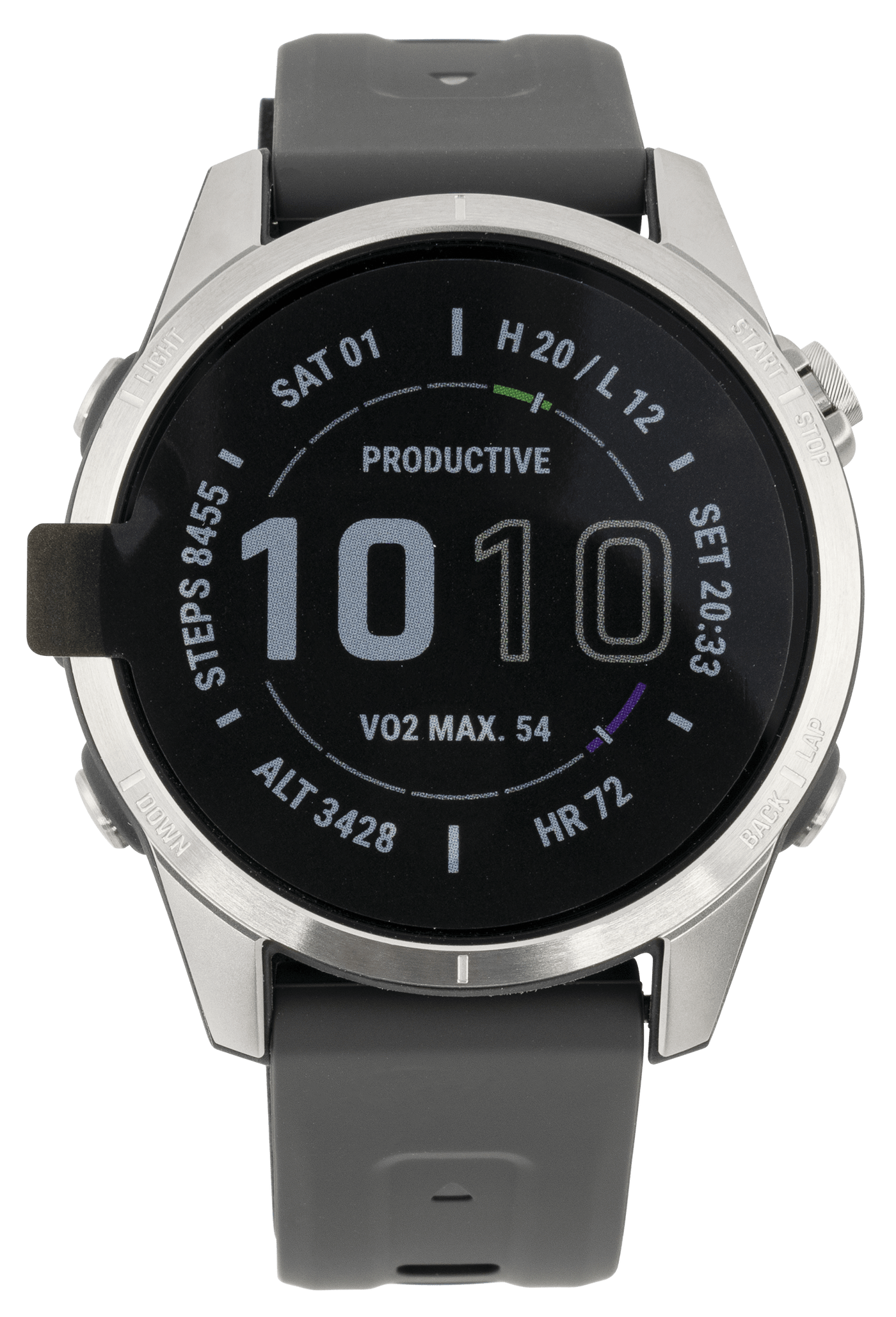 Garmin Garmin Fenix 7s, Garmin 010-02539-00 Fenix 7s Stnless Steel W/graph Accessories