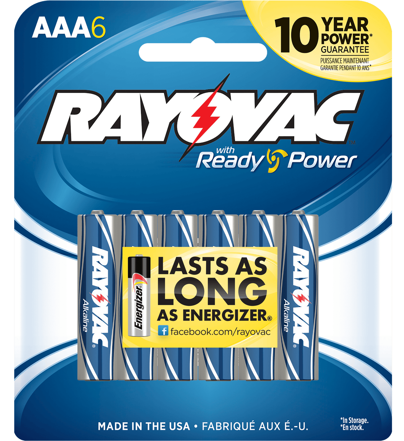 Rayovac Rayovac Aaa, Ray 824-6f    Alk Aaa Card Battery 6pk Accessories