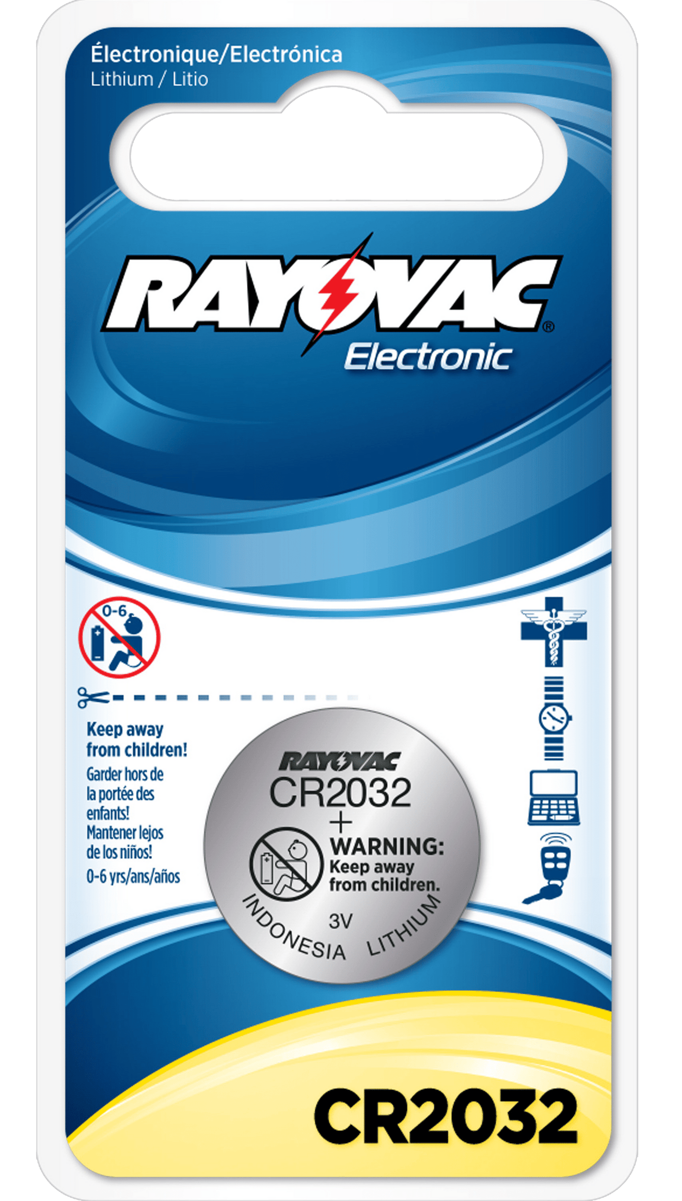 Rayovac Rayovac Cr2032, Ray Kecr20321 Lith Battery #cr2032 Accessories