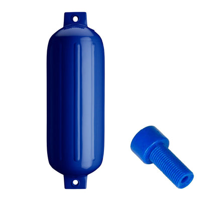 Polyform U.S. Polyform G-5 Twin Eye Fender 8.8" x 26.8" - Cobalt Blue w/Air Adapter Anchoring & Docking