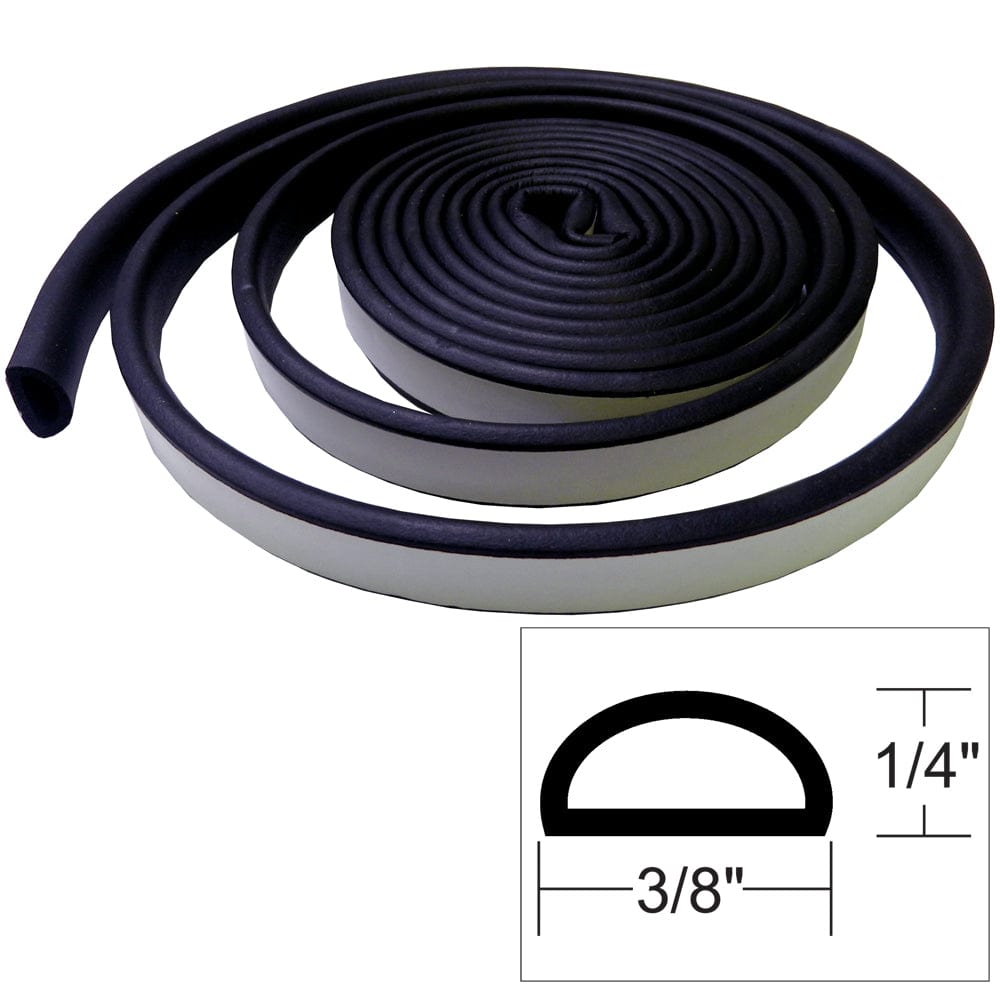 TACO Marine TACO Weather Seal - 10'L x ¼"H x ⅜"W - Black Automotive/RV